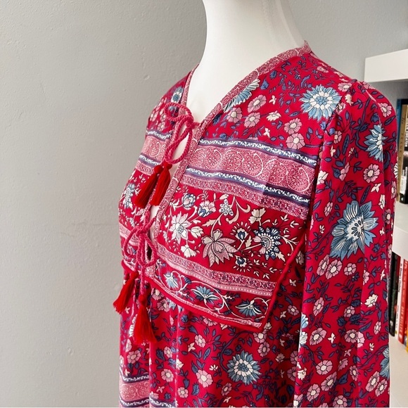 Spell And They Gypsy Folktown Blouse
Wine Vintage Boho Vibe  small - Picture 5 of 16